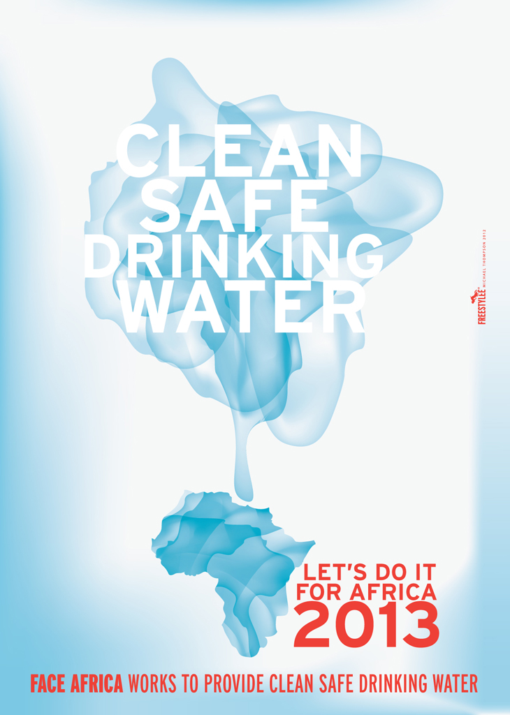 face africa: clean safe drinking water  - michael thompson