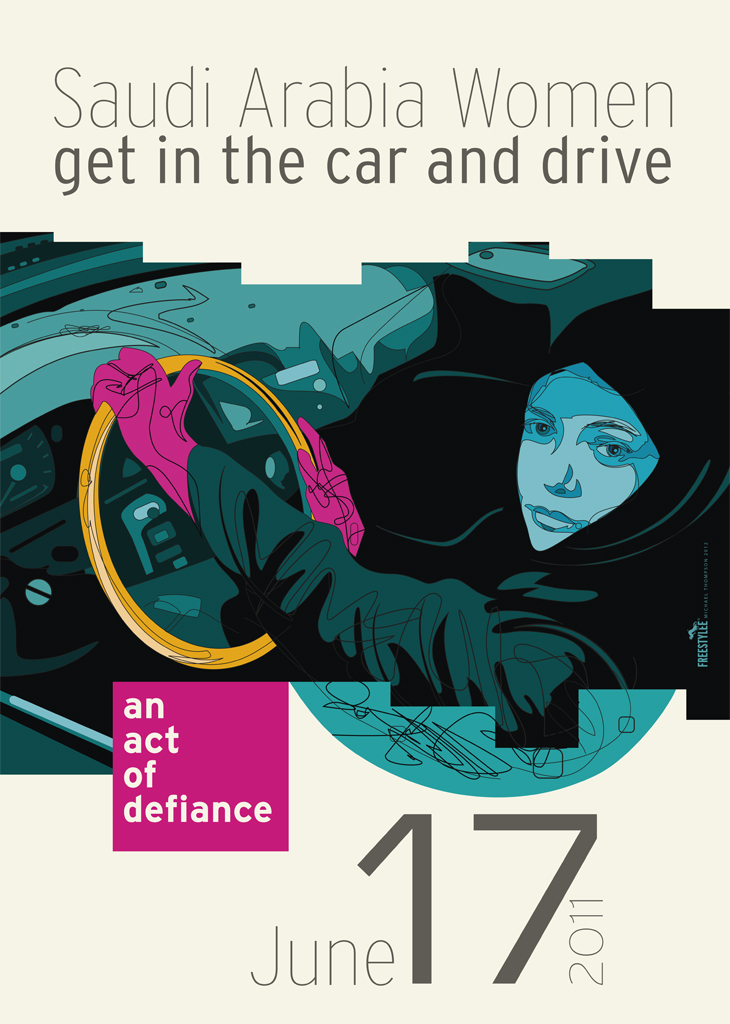 saudi women: get in the car and drive -  michael thompson
