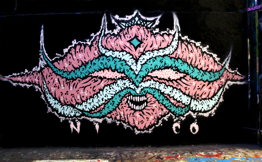 the street art of nico