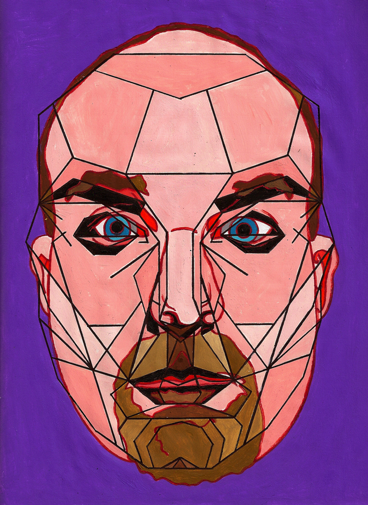 geometry  - my drawings aren't messed up it's the symmetry of my face