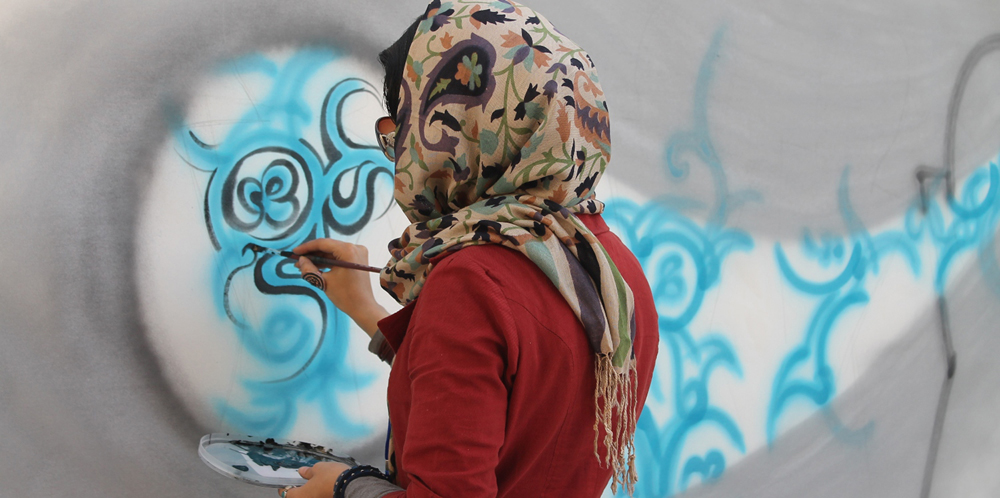 the street artist of kabul - shamsia hassani
