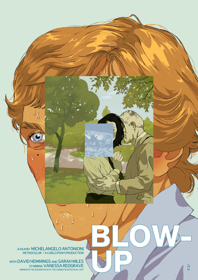 blow-up film poster